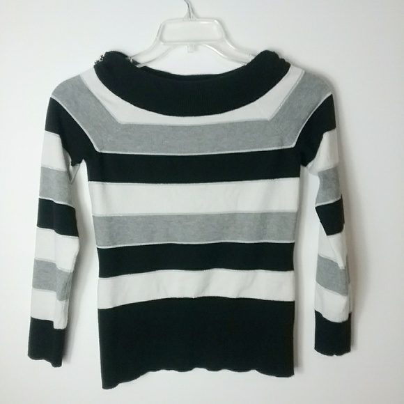White House Black Market Sweaters - White House Black Market Striped Sweater